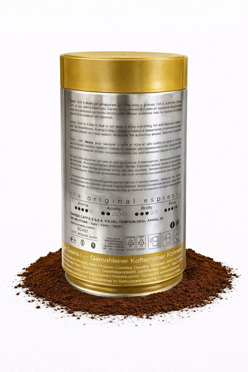 Danesi Espresso Gold - 8.8 oz Tin (Ground)