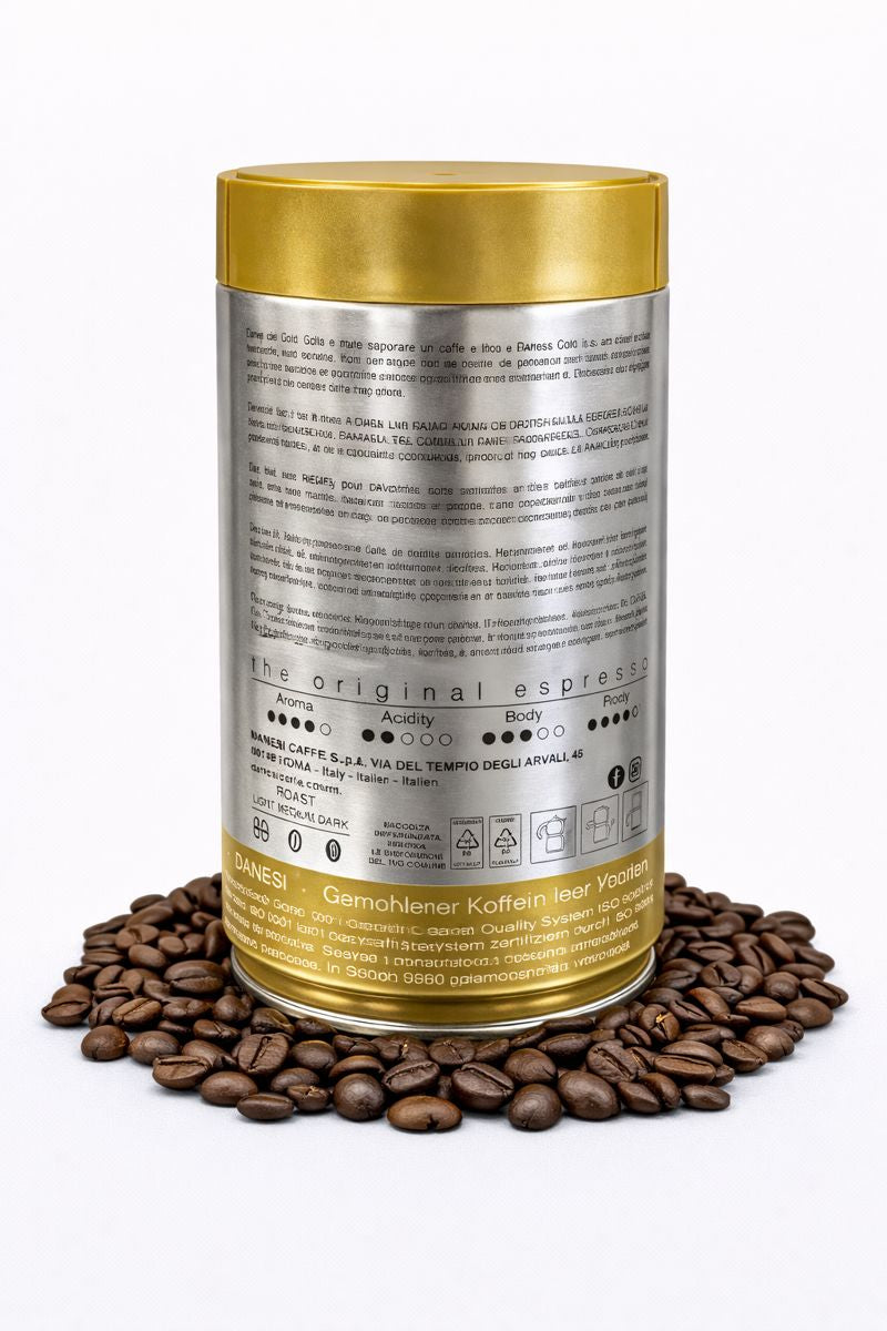 Danesi Espresso Gold - 8.8 oz Tin (Beans)